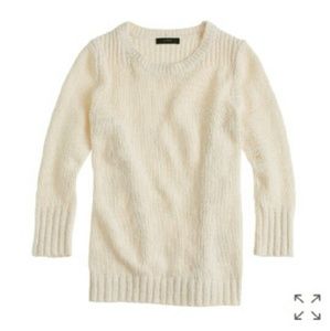 J. Crew cream sweater perfect for spring!